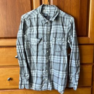 Old Navy Women’s Flannel Button Down Top